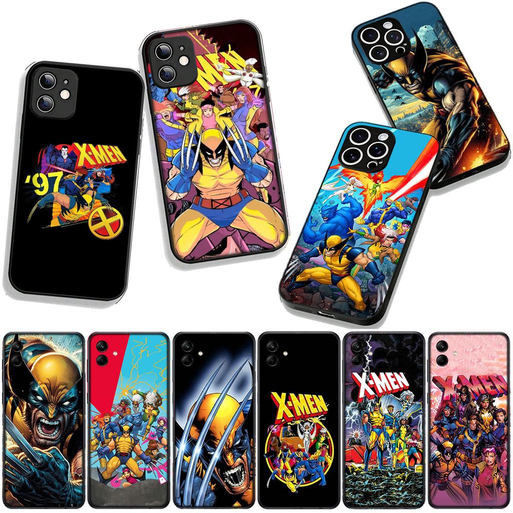 Cover Superhero X Men Wolverine Xmen for Samsung Galaxy A36 A17 A26 A07 A35 A54 A53 A13 A33 A34 S8 S9 S20 S21 FE S10 Plus Case