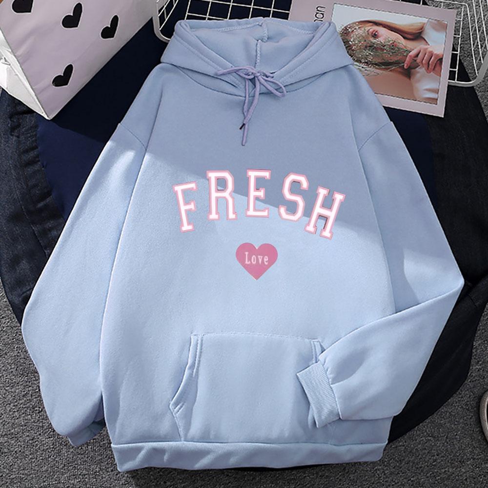 Sturnioloo Triplets Fresh Love Printing Hoodie Autumn Casual Tracksuit Men/Women Sweatshirt Long Sleeve Pullover Clothing