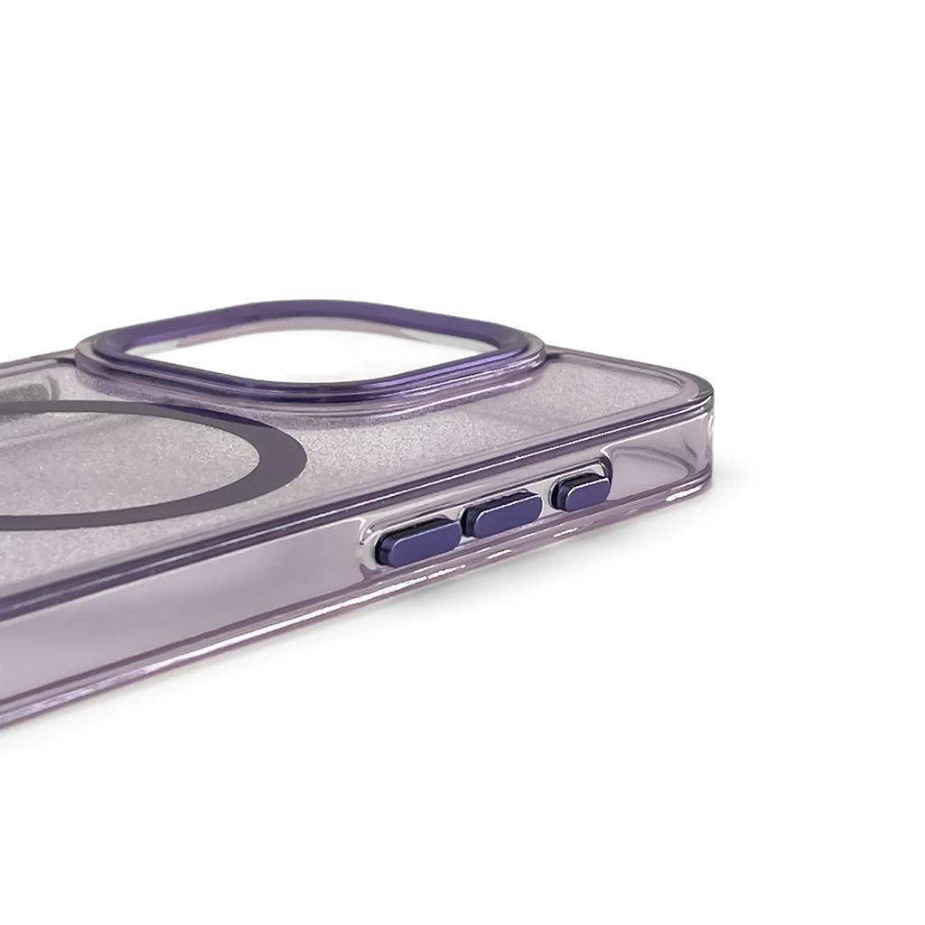 Glitter MagSafe Case for iPhone 16 - Purple Sparkle by Hurtel