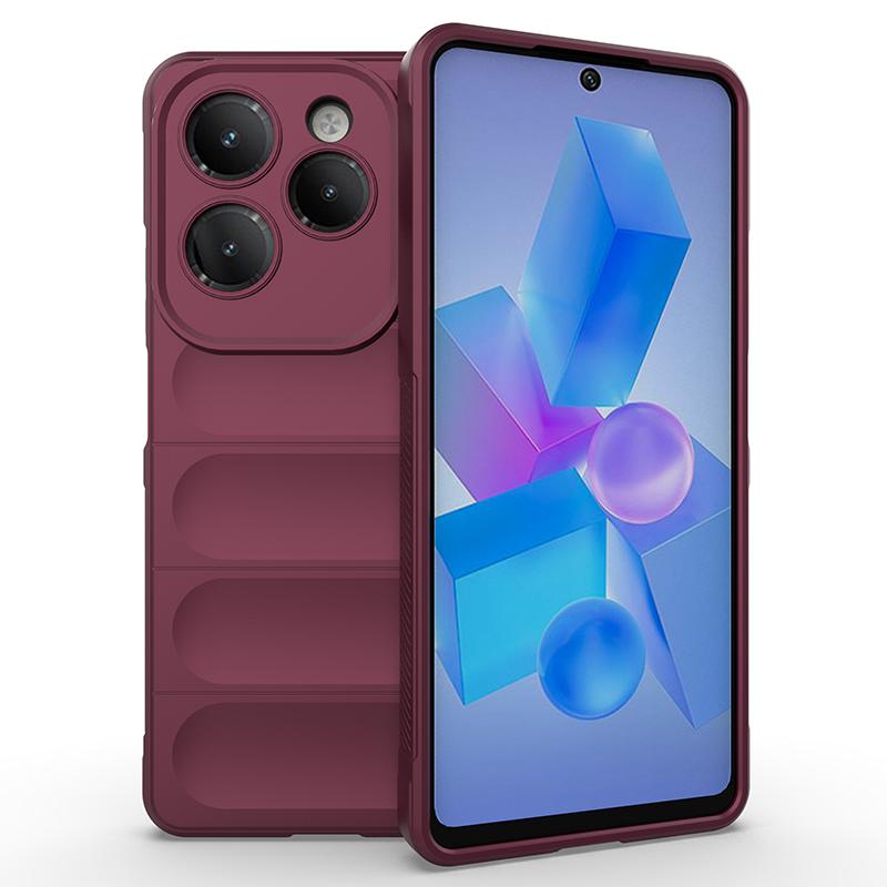 Shockproof Case For Infinix Hot 40 Pro Note 30 Smart 8 4G Cover Liquid Silicone Back Coque for Tecno Spark 20 20C GO 2024 Fundas