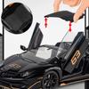 Большой размер 1/18 Lamborghini Aventadors SVJ 63 сплава спортивная модель автомобиля литая металлическая игрушка гоночная модель автомобиля имитация звука и света детский подарок