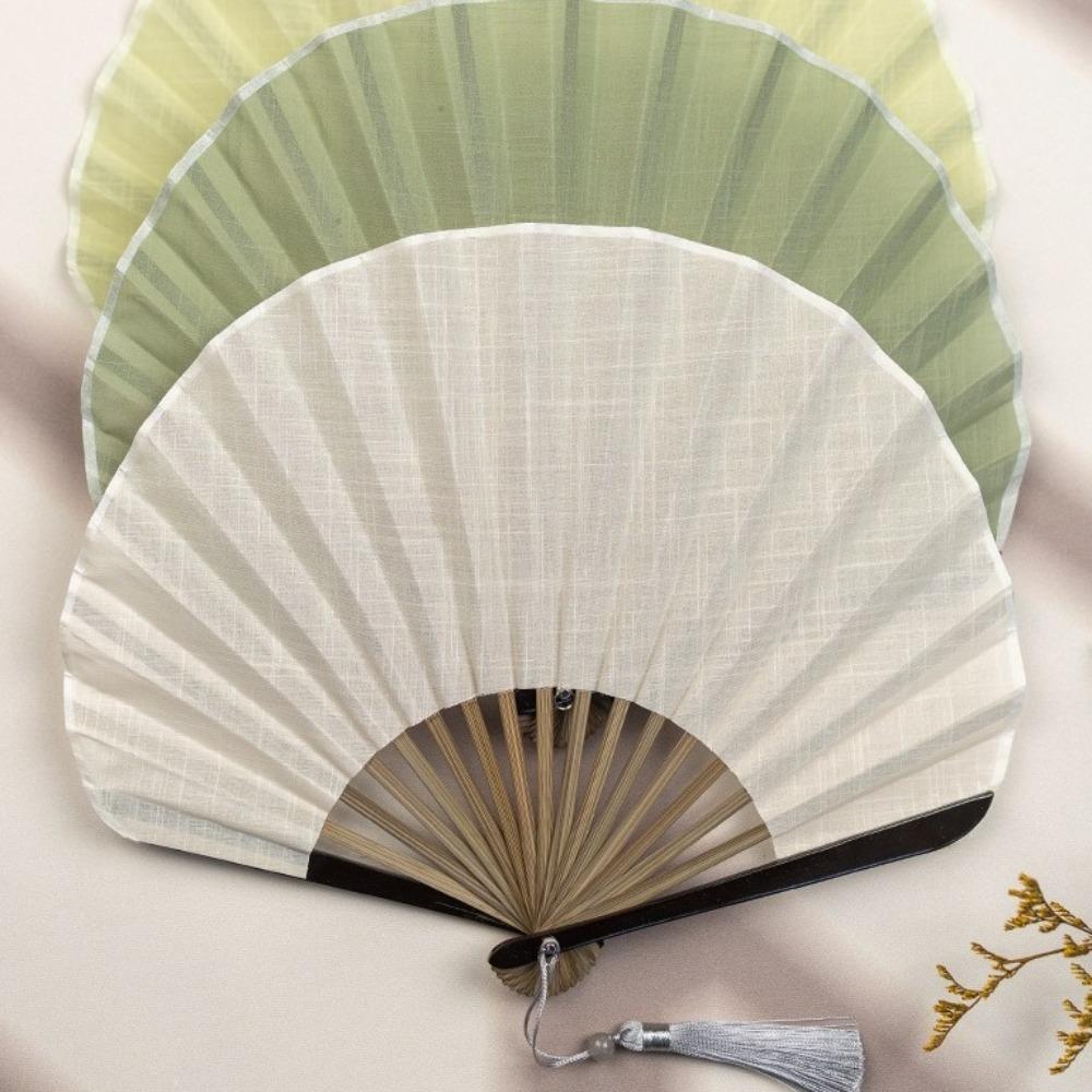 Ретро Мини Веер-Ракушка Китайский Ручной Веер Креативный Складной Ручной Веер Свадьба