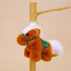 HOT! Cute Zodiac Horse Keychain Plush Toy Kawaii Stuffed Doll Bag Pendant Decoration Backpack Hanging Year Gift