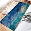 Цвет Синий Золотой Белый Мрамор Ковер для Прихожей Нескользящий Коврик для Прачечной Декор для Прачечной Балкон Детская Гостиная Туалетный Коврик