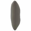 R Back Cushion PUTTEN 100percent  Polyester Gray 70 x 40 x 10 cm