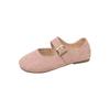Soft Sole Single Shoes New Women's Spring and Autumn Doll Shoes Sweet Big Head Flat Heel Comfortable Mary Jane Women's Shoes