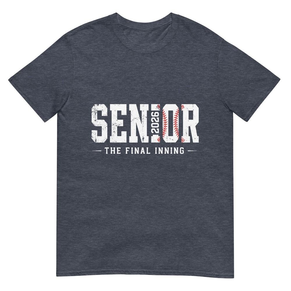 Retro Baseball Senior 2026 The Final Inning Senior Mom Dad Tshirt