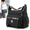 Men's Messenger Bag Crossbody Shoulder Bags Men Small Sling Pack for Work Business Waterproof Oxford Packs Satchel Purse