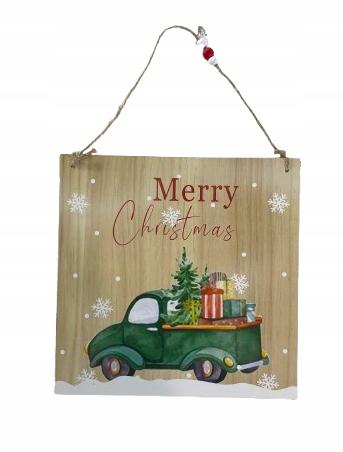Westwing Hanging Decoration "Lyris Merry Xmas" 22x22 cm