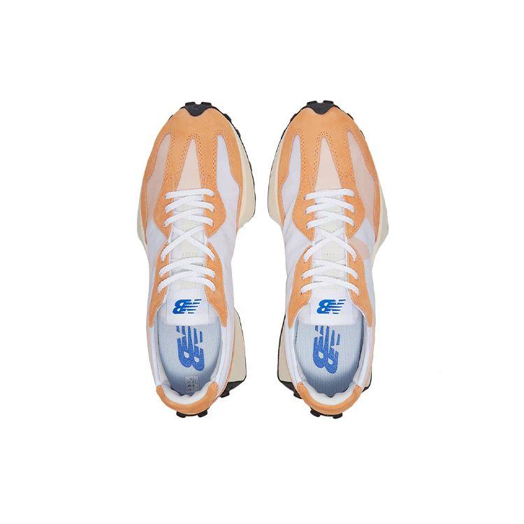 New Balance 327 Orange Women Sneakers White WS327LF1