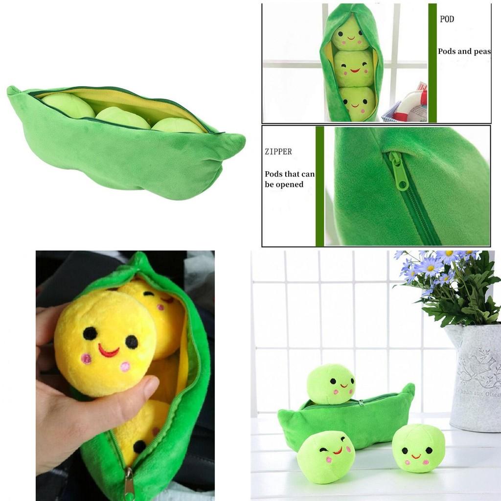 Adorable Pea Plush Doll Perfect Gift For Children's Playtime And Bedtime