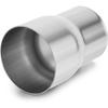 Exhaust Adapter Connector 2" ID To 2.5" ID, A-KARCK Exhaust Pipe Reducer 4" Overall Length 304 Stainless Steel