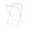 Foldable Trash Bag Stand Stable Portable Garbage Bag Rack Foldable Waste Sorting Frame Wide Opening Rustproof for Barbecue