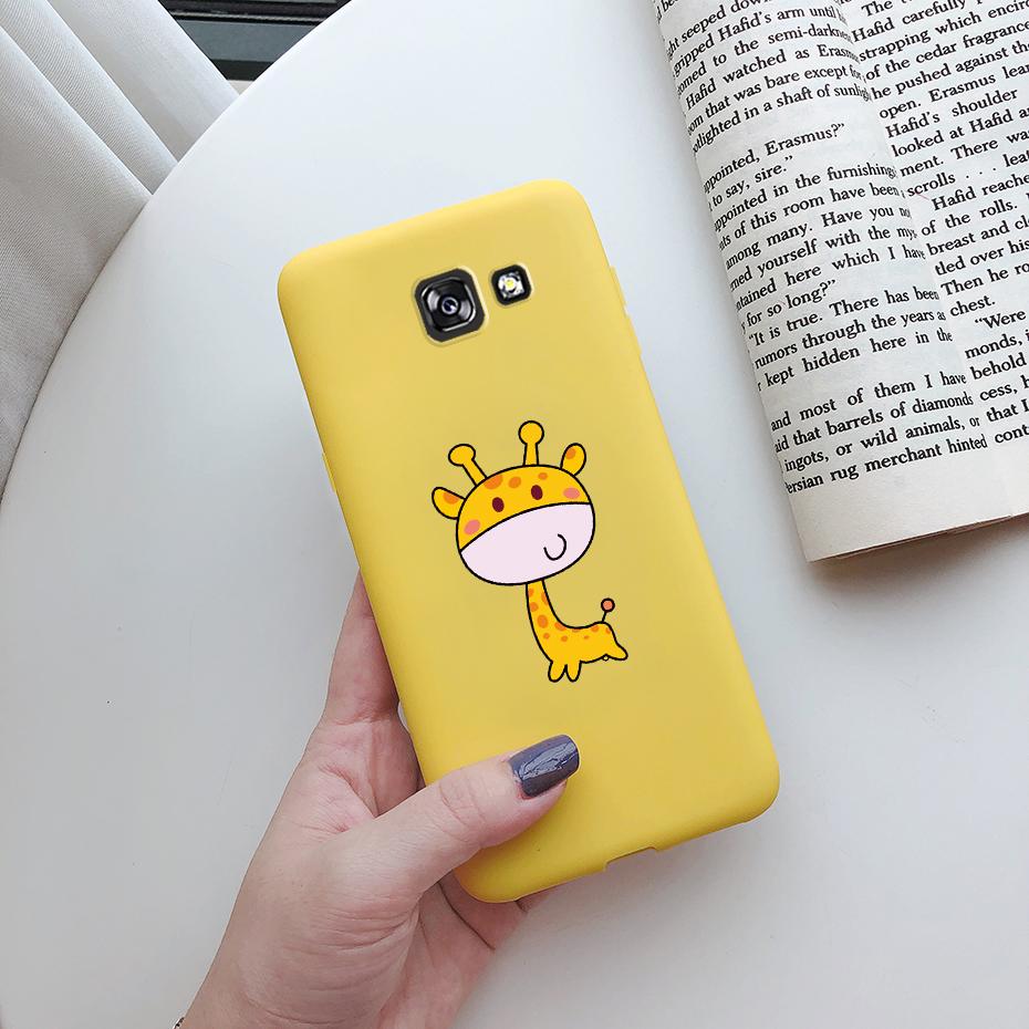 case For Samsung Galaxy A7 2017 Case Cute Painted silicon soft tpu phone back Cover Bumper For Samsung A7 2017 A720 A720f Cases