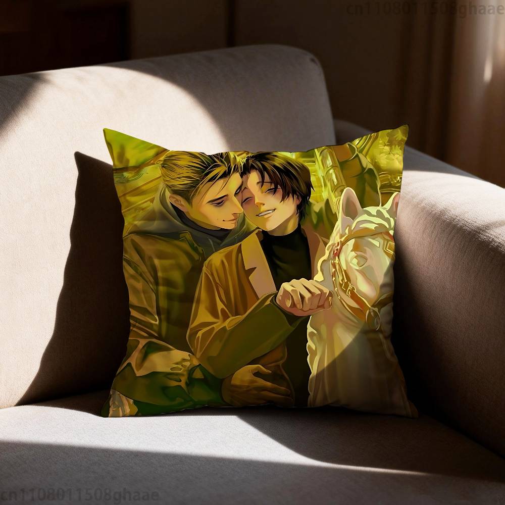 Подушка с принтом Killing Stalking, чехол на подушку для гостиной, дивана, спальни, декорация для дома