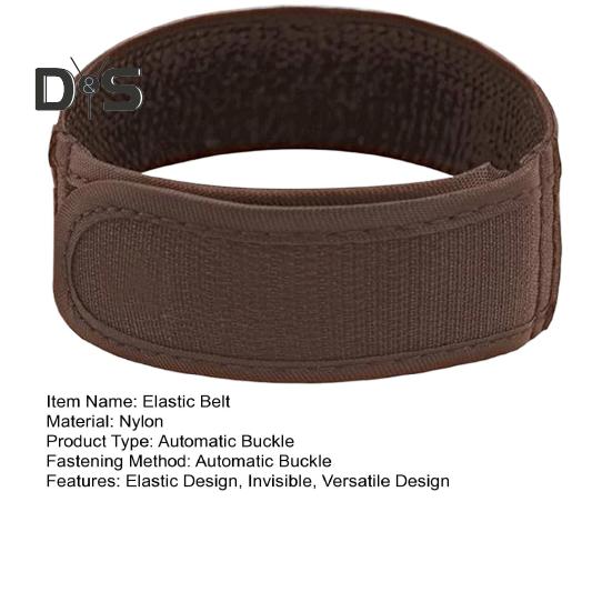 Эластичный ремень для мужчин и женщин, без пряжки, невидимый мягкий регулируемый ремень, однотонная застежка, эластичный материал, сверхмягкая подкладка, пояс