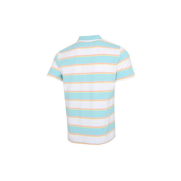 Puma Casual Sports Breathable Striped Short Sleeve Polo Shirt Men Tops White 599781-52