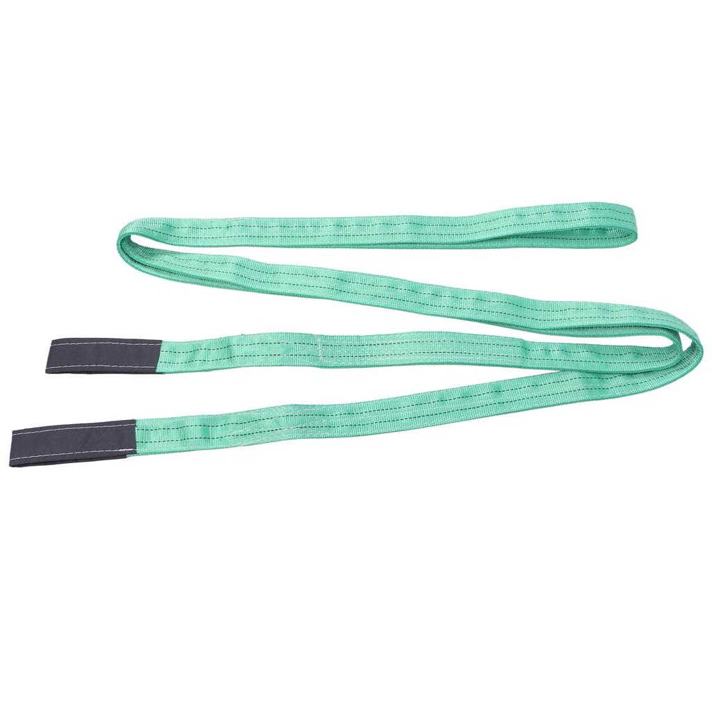 Lift Sling Strap 6M 2T Load Bearing Reinforced Loop Polyester High Strength Rigging Lifting Strap for Crane Hoist