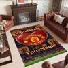 Manchester Customize Text Floor Mat Design for Study room Bedrooms Living Rooms Balcony Anti-slip Rug Office home decor Perfect Gift for Women/Men