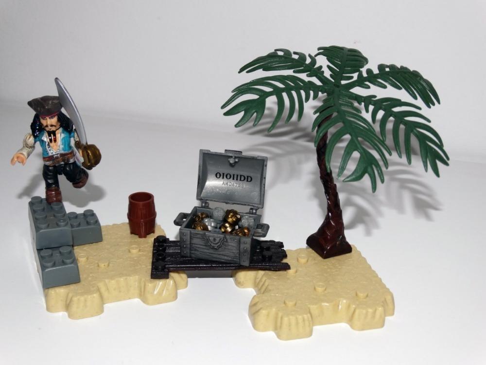 Kompas Piraci Z Karaibów Jack Sparrow Klocki Mega Bloks Zestaw Z Ludzikiem