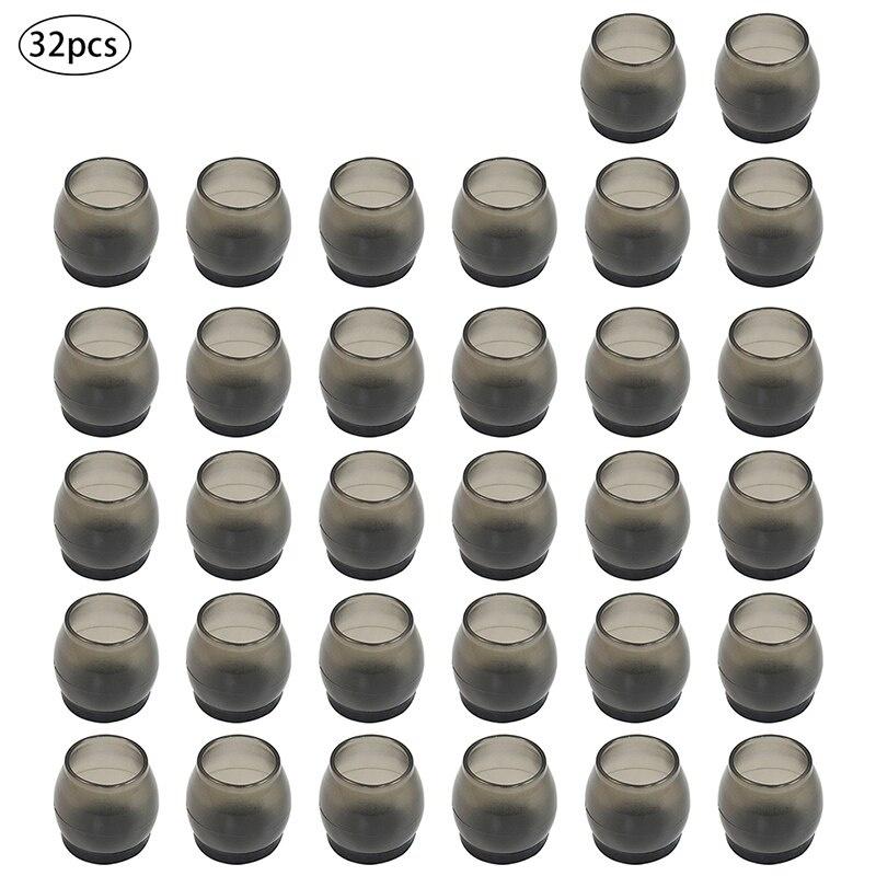 16/24/32pcs Furniture Tools Silicone Chair Leg Floor Protector Anti-Scratch Anti-Noise Chair Leg Cover