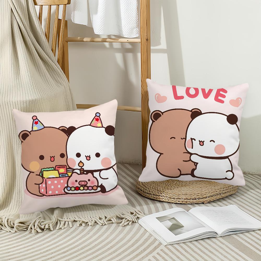 Cartoon Bubu Dudu Cute Pillow Case Office Cushions Suitable For Sofa Car Bedroom Decorative Cushion Cover