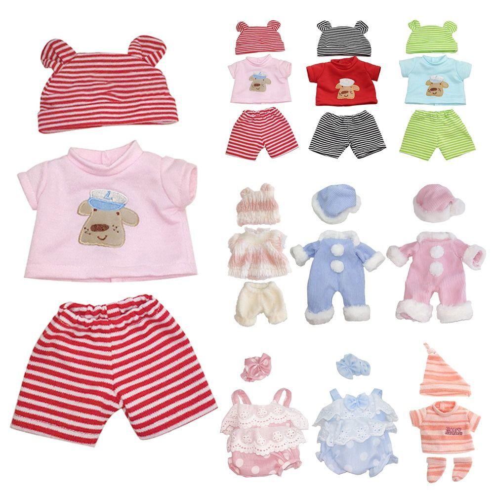Colorful Baby Reborn Pajamas Polyester Palm Dolls Dress Reborn Dolls Clothes  Reborn Baby Doll Toys