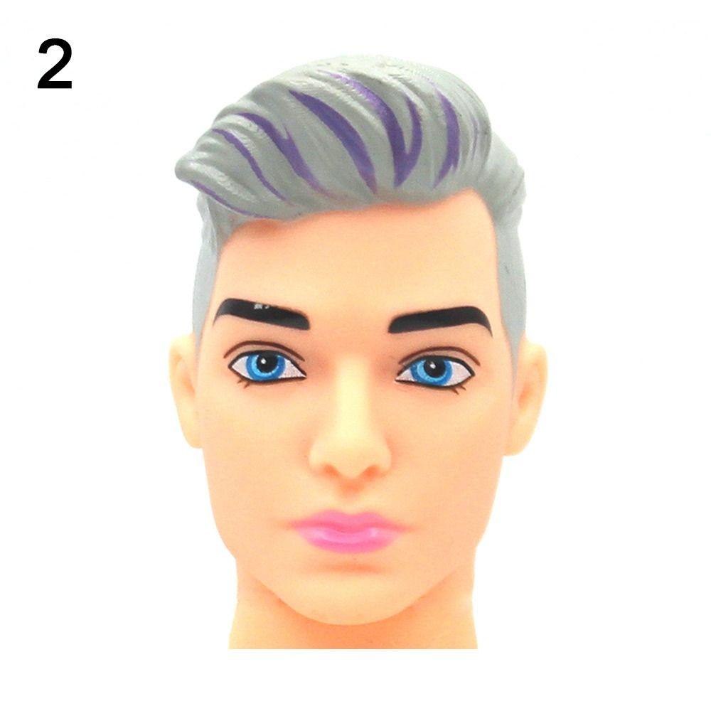 Europe Ancient Doll 1/6BJD Doll Head 6 Styles Black Hair New 32cm Male Doll DIY Doll Head