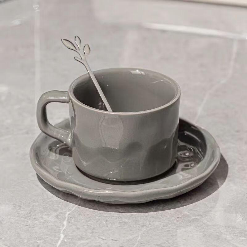 Набор керамических кофейных чашек Shangqi в европейском стиле люкс