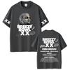 Rapper Chris Brown Breezy Bowl XX Tour 2025 Tshirt Unisex Women Hip Hop Fashion Oversized Short Sleeve T Shirts Streetwear Unisex