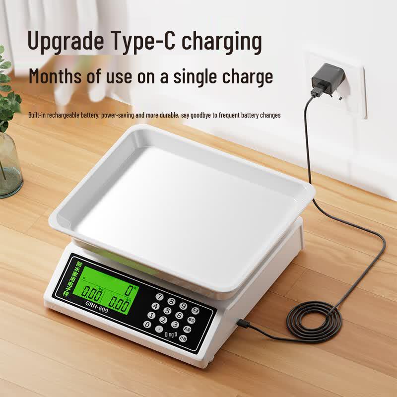 ZHIZUN Waterproof Electronic Kitchen Scale (CN version)