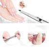 1X Metal Double Sided Nail Files Strong Edge For Manicure Pedicure Grooming 