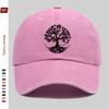 pc Fashionable PatternPrinted Baseball Cap Designed with Treeinspired Motifs Where the Root Shapes Form a Circular Decorativ