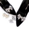 1 шт., зажимы для обуви с бантом, украшение для обуви невесты с кристаллами, роскошная пряжка с подвеской на высоком каблуке