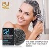 PURC Bamboo Charcoal Soap Shampoo, Rich In Foam, Nourishes Skin, Refreshing and Shiny