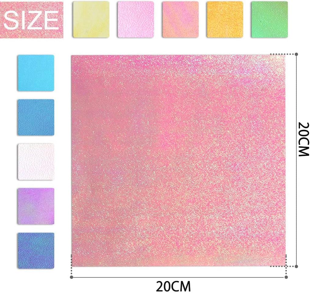 LOORIPRO Блестящая бумага для оригами 20см 10 50 Жемчужная Аврора Тысяча подарков Вечеринка по случаю дня рождения Поделка Поделочная бумага Бумага, Квадратная, Цвета, Листы, Оригами, Цвета,