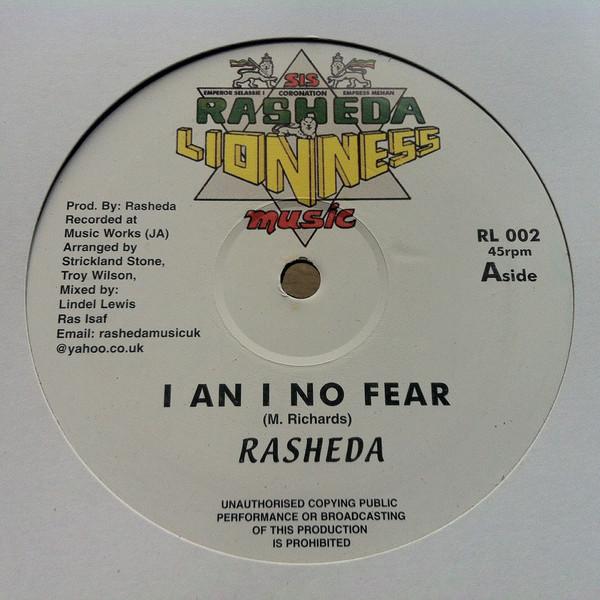 12-дюймовая пластинка SISTER RASHEDA I An I No Fear Fly I Flag RL002 Sis Rasheda Lio UK Reggae Ska Dub Б/у