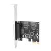PCI Express Card 25-Pin PCIe Parallel Expansion Board for Desktop Computer Printer Port