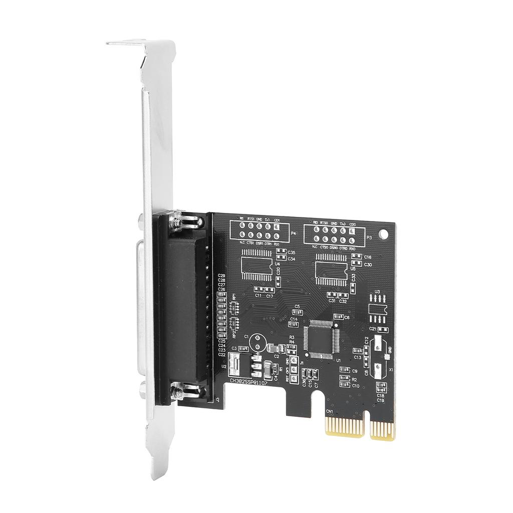 Карта PCI Express 25-контактная плата расширения параллельного порта PCIe для настольного компьютера, порт принтера