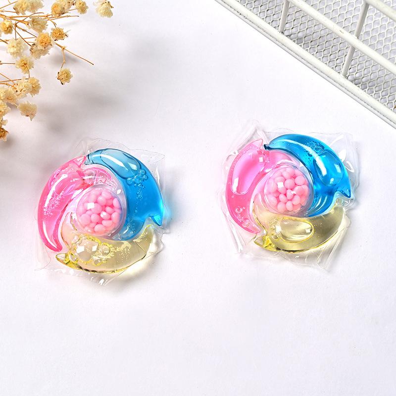 Полумесяц трехкамерный Стиральные шарики три в одном Стиральные шарики обеззараживание,ароматизация