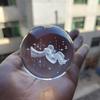 30 Прозрачных хрустальных шаров с 3D лазерной гравировкой Солнечной системы и Земли, галактический дизайн - Креативные настольные украшения