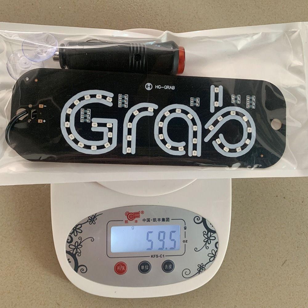1 шт. Светодиодный сигнальный маяк GRAB Панель Такси Автомобильный свет Сигнальный свет Лобовое стекло Зеленый свет Индикатор Кабины Внутри Такси Свет Автомобиля