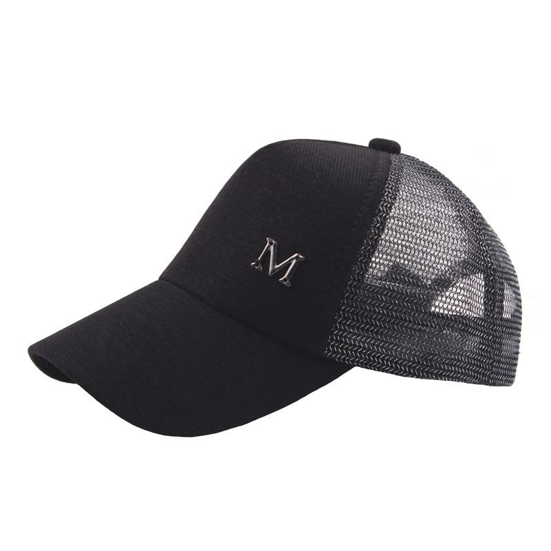 Летняя сетчатая дышащая бейсболка M Standard для родителей и детей с загнутыми полями, солнцезащитная кепка с большими полями, женская кепка