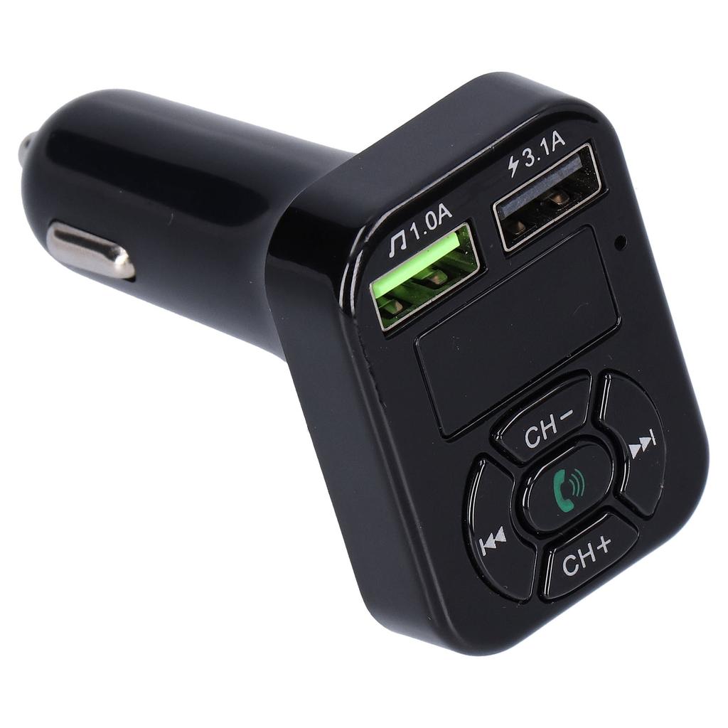 Автомобильный Bluetooth FM-передатчик Bluetooth 5.0 Беспроводной Hands-free MP3-плеер Передатчик для USB-накопителя Карты памяти