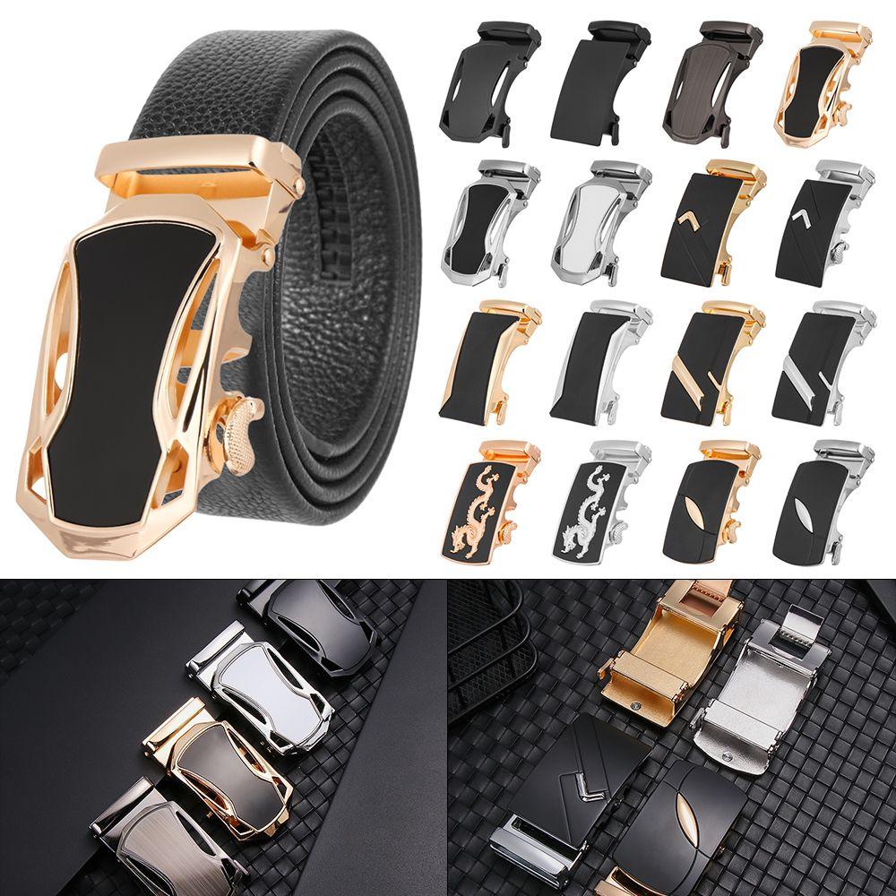 Buckle Slide Belt Strap Buckle Leisure Belt Head Men's Belt Head Belt Buckle Business Accessories
