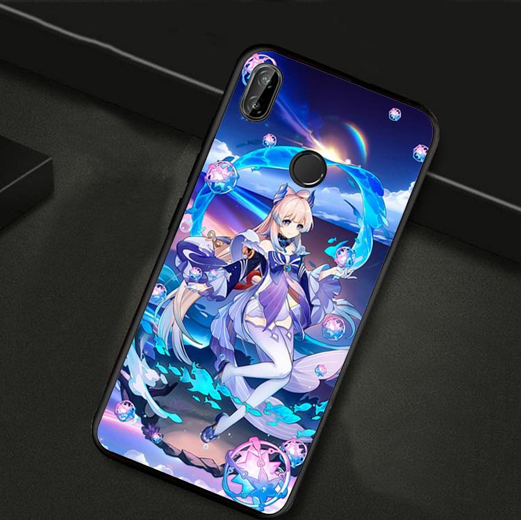 Чехол Genshin Impact Сангономия Кокоми для Huawei Nova 12i 11i 12s 8i 7i Y73 Y70 Y90 Y60 Y72 Y61 Y91 9 10 SE P30 Pro P40 Lite