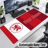 Middlesbrough Personalized Large Mouse Pad Custom Name Text Extended Desk Mat Gaming Mousepad