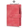 Fashion Pu Wallet For Women With Multiple Card Slots And Zipper Closure