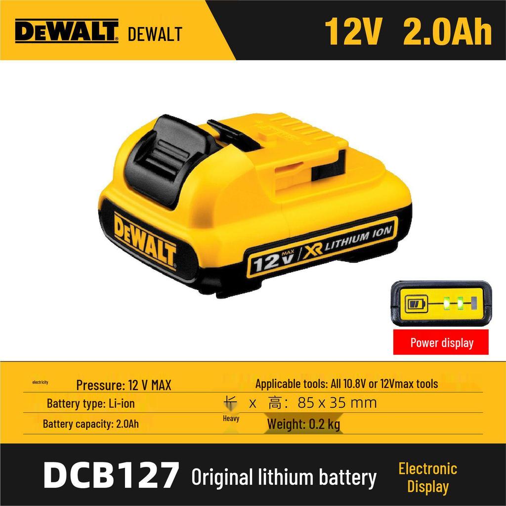 Original Lithium Battery: 10.8V/2.0Ah, 14.4V, 18V/4.0Ah, 5.0Ah, 94% Positive Reviews