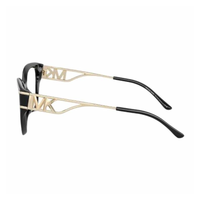 MICHAEL KORS Full frame design acetate fiber cat eye optical frame unisex couple style black